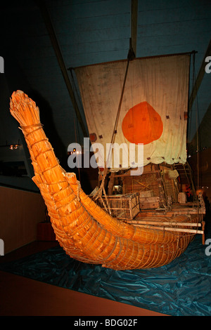 Oslo: Kon-Tiki Museum: Ra II Floß Stockfoto