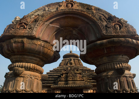 Mukteswar Tempel. Bhubaneswar, Orissa, Indien. Stockfoto