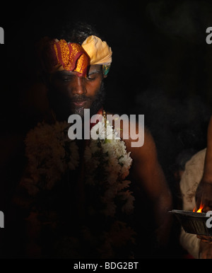 Anhänger In Batu Caves in Kuala Lumpur, Malaysia Stockfoto