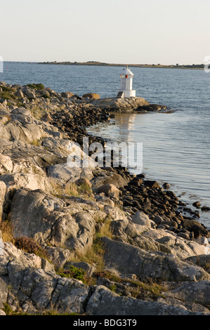 Küste von Schweden, Westküste. Stockfoto