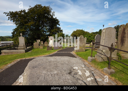 St Patricks Grab, Downpatrick, Co Down, Nordirland Stockfoto