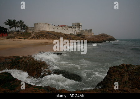 Cape Coast Castle. Eines der größten Sklave hält Festungen exportieren erfasst Sklaven nach Amerika. Cape Coast. Ghana. West-Afrika. Stockfoto