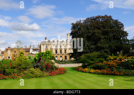 Die Stipendiaten Garten am Clare College Cambridge England UK Stockfoto