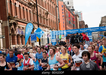 Manchester 10K laufen 17. Mai 2009 Stockfoto