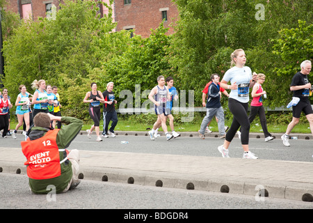 Manchester 10K laufen 17. Mai 2009 Stockfoto