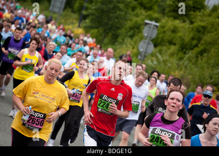 Manchester 10K laufen 17. Mai 2009 Stockfoto