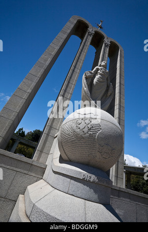 Hugenotten-Denkmal, Franschhoek, Westkap, Südafrika Stockfoto
