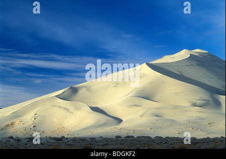Eureka Valley Dünen, möglicherweise die höchsten Sanddünen in Nordamerika; Death Valley Nationalpark, Kalifornien. Stockfoto