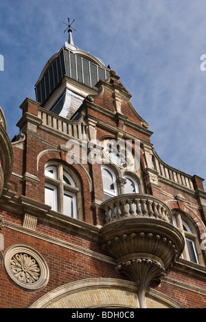 Die Fassade der Royal Arcade Komplex, Boscombe, Bournemouth, Dorset, England Stockfoto