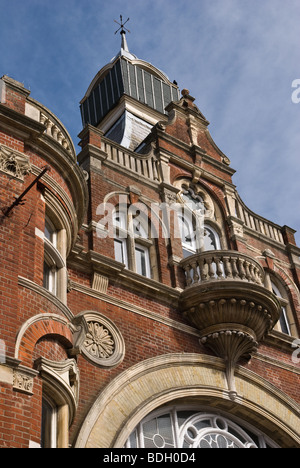 Die Fassade der Royal Arcade Komplex, Boscombe, Bournemouth, Dorset, England Stockfoto