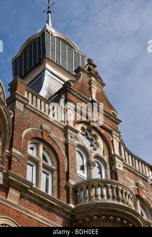 Die Fassade der Royal Arcade Komplex, Boscombe, Bournemouth, Dorset, England Stockfoto