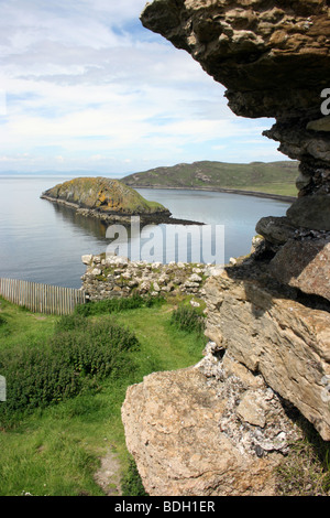 Tulm iIsland an der Nordküste von Trotternish-Halbinsel, die Isle Of Skye, Schottland Stockfoto