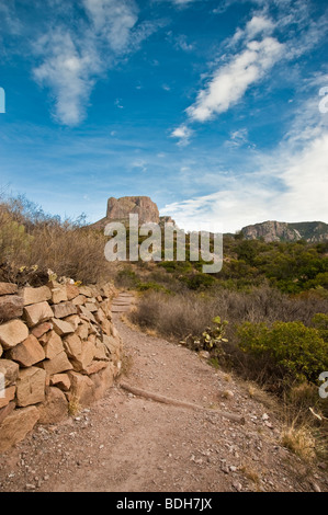 Die Fenster im Big Bend National Park im Südwesten Texas Trail Stockfoto