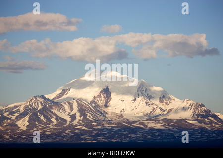 Mount Drum, Wrangell-St.-Elias-Nationalpark, Alaska. Stockfoto