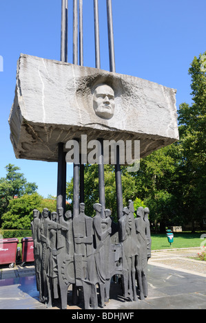 Maribor, Steiermark, Slowenien. Denkmal für Boris Kidric (1912-1953; führenden slowenischen Kommunisten und Partisanen-Führer) Stockfoto