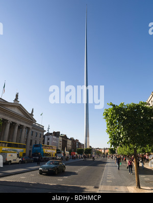 Spire of Dublin, offiziell mit dem Titel das Denkmal des Lichts. Stockfoto