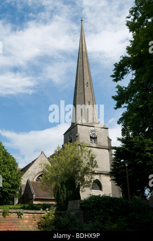 Pfarrei St. Laurentius Kirche in Stroud Gloucestershire Stockfoto