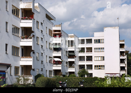 Grosssiedlung Siemensstadt, Charlottenburg-Wilmersdorf, Berlin, Deutschland Stockfoto