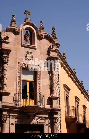 Die alte königliche Treasury Building oder Antigua Caja Real in die Stadt San Luis Potosi, Mexiko Stockfoto