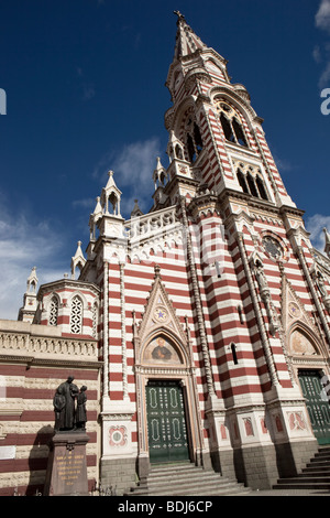 El Carmen Curch, Iglesia El Carmen, Bogota, Kolumbien Stockfoto