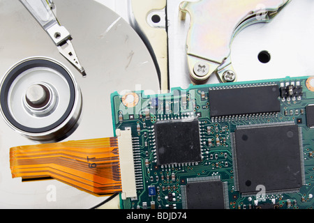 Nahaufnahme von Computerteile Stockfoto