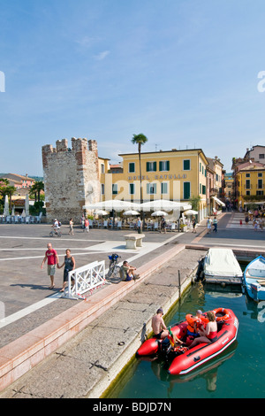 Bardolino, Gardasee, Provinz von Verona, Italien Stockfoto