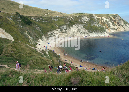 Mann o Krieg Bay, Dorset, England Stockfoto