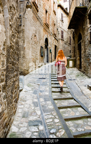 Todi, Provinz Perugia, Umbrien, Italien Stockfoto