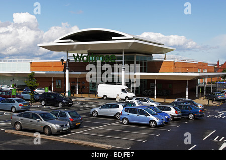 Waitrose Supermarkt, Wolverhampton Stockfoto