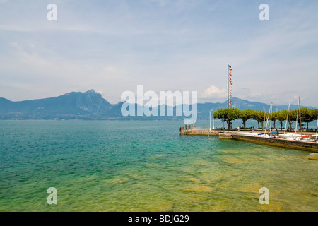 Torri del Benaco, Gardasee, Provinz von Verona, Italien Stockfoto