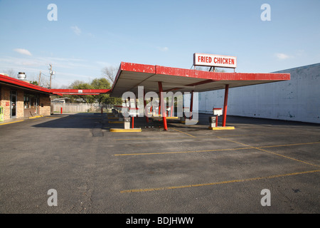 Fried Chicken Restaurant Stockfoto