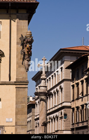 Piazza Di San Giovanni in Florenz Italien Stockfoto