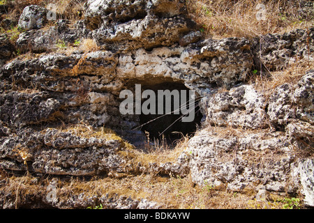 Leontinoi, prähistorische Grab Stockfoto