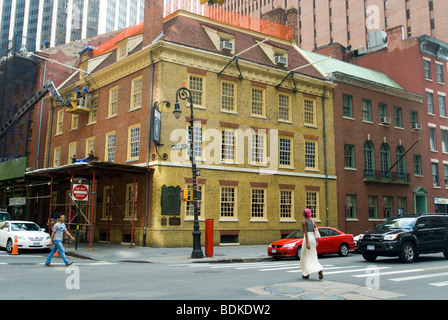 Fraunces Tavern Museum in Lower Manhattan in New York Stockfoto