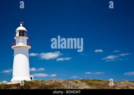 Kitschig Point Lighthouse Yorke Peninsula, South Australia Stockfoto