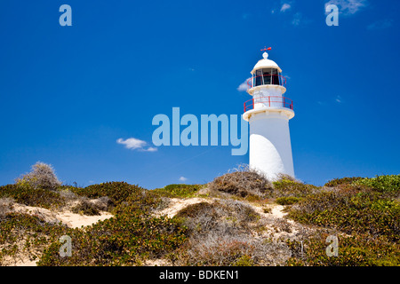 Kitschig Point Lighthouse Yorke Peninsula, South Australia Stockfoto