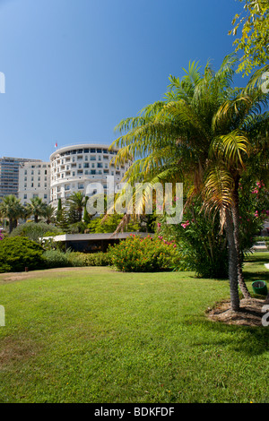 Monaco Grand Casino. Ansicht vom Park. Stockfoto