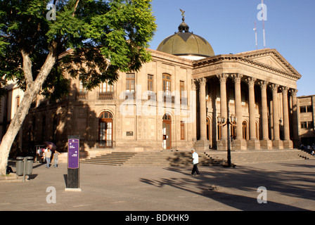 Das Teatro de La Paz Theater in der Stadt von San Luis Potosi, Mexiko de Stockfoto