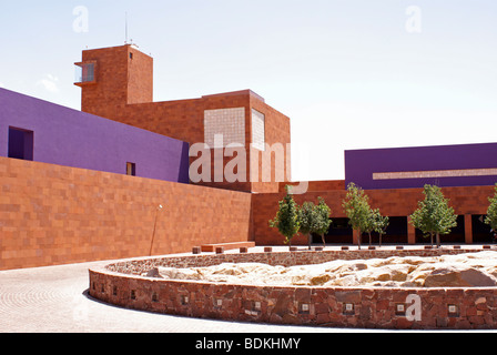 Das Museo del Laberinto Museum von Ricardo Legoretta, Parque de Tangamanga, San Luis Potosi, Mexiko konzipiert Stockfoto