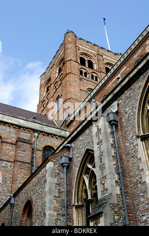 St Albans Cathedral, Hertfordshire, England, UK Stockfoto