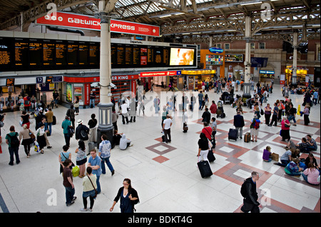 Victoria Railway Station, London, UK. Stockfoto