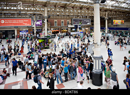 Victoria Railway Station, London, UK. Stockfoto