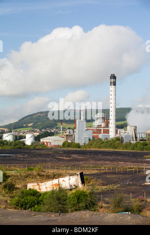 Fife-Kraftwerk ein Gasturbinen-Kraftwerk auf dem Gelände der ehemaligen Tagebau Westfield Zeche, in der Nähe von Ballingry, Schottland Stockfoto