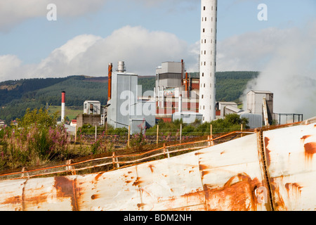 Fife-Kraftwerk ein Gasturbinen-Kraftwerk auf dem Gelände der ehemaligen Tagebau Westfield Zeche, in der Nähe von Ballingry, Schottland Stockfoto