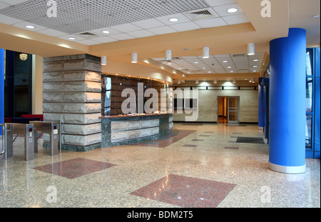 leere Eingang Halle Interieur im Bürogebäude Stockfoto