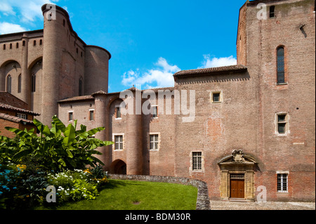 PALAIS DE LA BERBIE IN ALBI - TARN - FRANKREICH Stockfoto