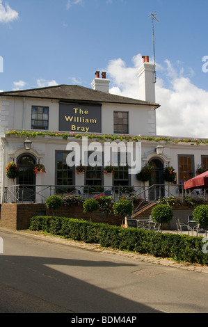 Die William Bray Pub Shere Dorf Surrey England Stockfoto