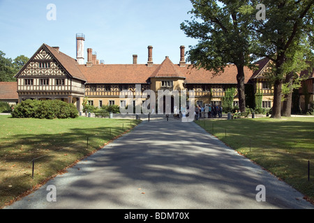 Schloss Cecilienhof, Neuer Garten, Potsdam, Brandenburg, Deutschland Stockfoto