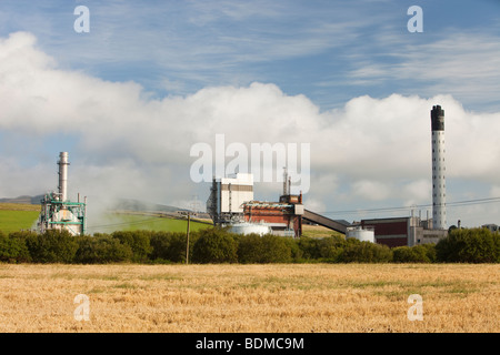 Fife-Kraftwerk ein Gasturbinen-Kraftwerk auf dem Gelände der ehemaligen Tagebau Westfield Zeche, in der Nähe von Ballingry, Schottland Stockfoto