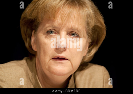 Angela Merkel, CDU Christlich Demokratische Union, Bundeskanzler und CDU-Vorsitzende Stockfoto